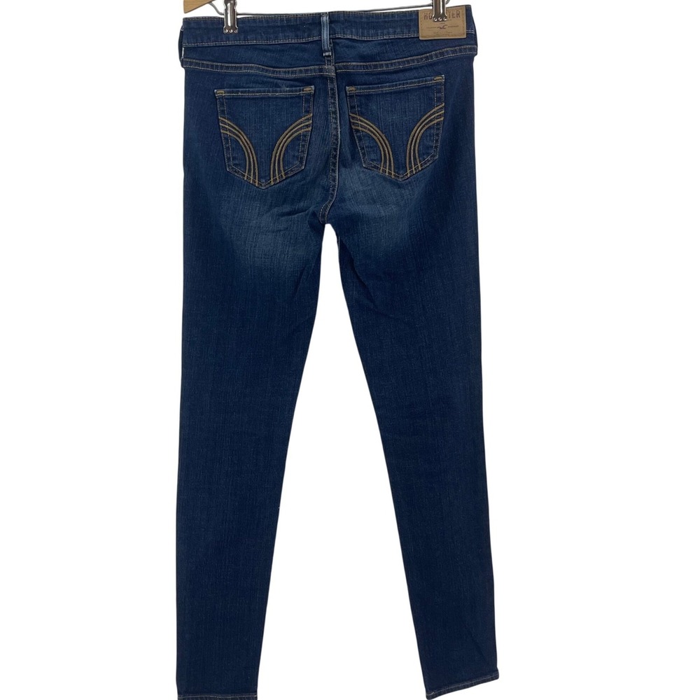 Hollister Skinny Jeans Womens 7R W28 L31‎ Dark Wash Stretch Denim